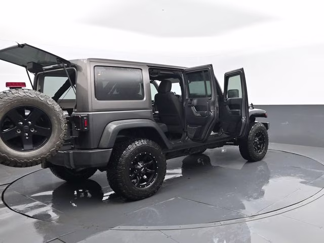2017 Granite Crystal Metallic Clearcoat Jeep Wrangler Unlimited Sport 4X4 SUV