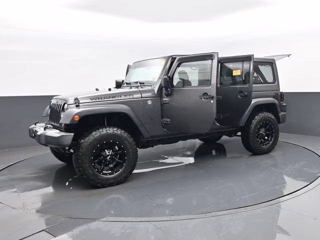 2017 Granite Crystal Metallic Clearcoat Jeep Wrangler Unlimited Sport 4X4 SUV