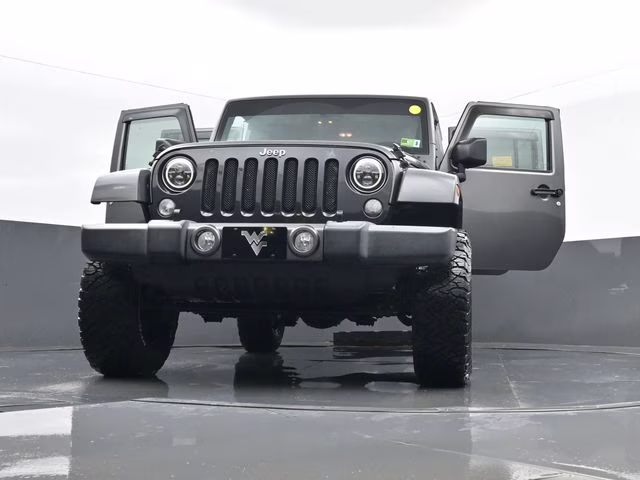 2017 Granite Crystal Metallic Clearcoat Jeep Wrangler Unlimited Sport 4X4 SUV