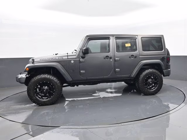 2017 Granite Crystal Metallic Clearcoat Jeep Wrangler Unlimited Sport 4X4 SUV