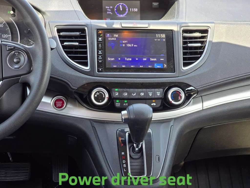 2016 Alabaster Silver Metallic Honda CR-V EX FWD SUV