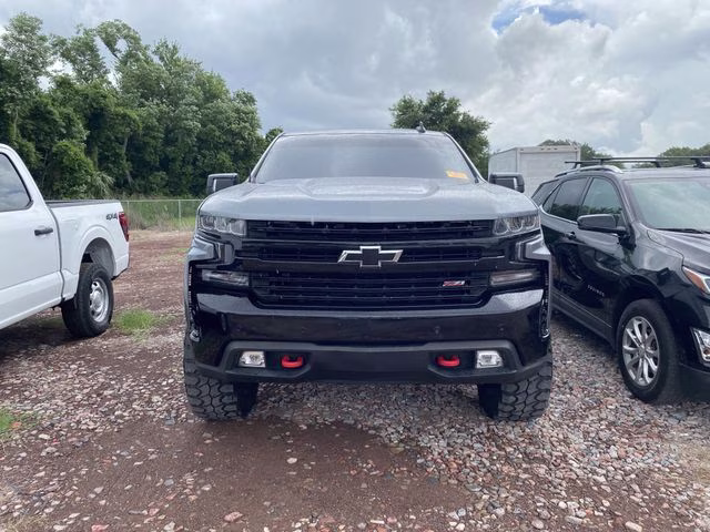2020 Satin Steel Metallic Chevrolet Silverado 1500 LT Trail Boss 4X4 Truck