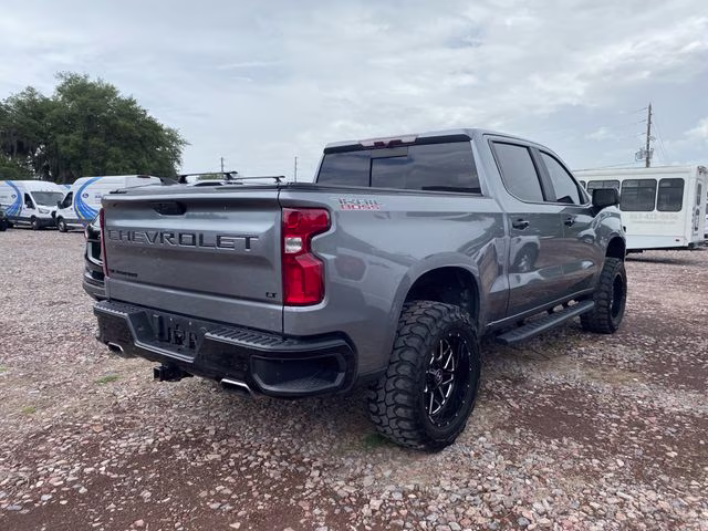 2020 Satin Steel Metallic Chevrolet Silverado 1500 LT Trail Boss 4X4 Truck