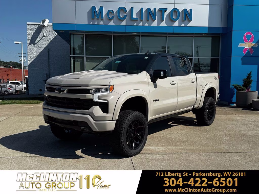 2026 White Sands Chevrolet Silverado 1500 RST 4X4 Truck