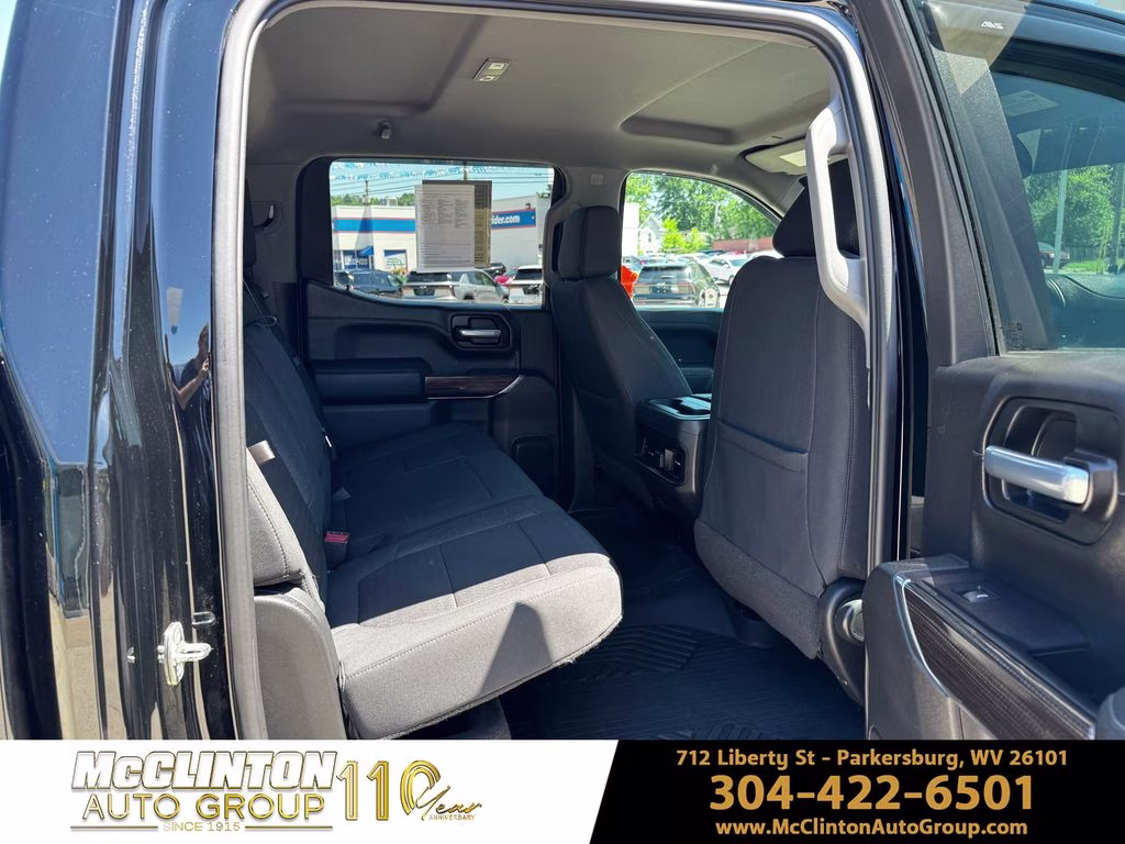 2021 Black Chevrolet Silverado 1500 LT Trail Boss 4X4 Truck