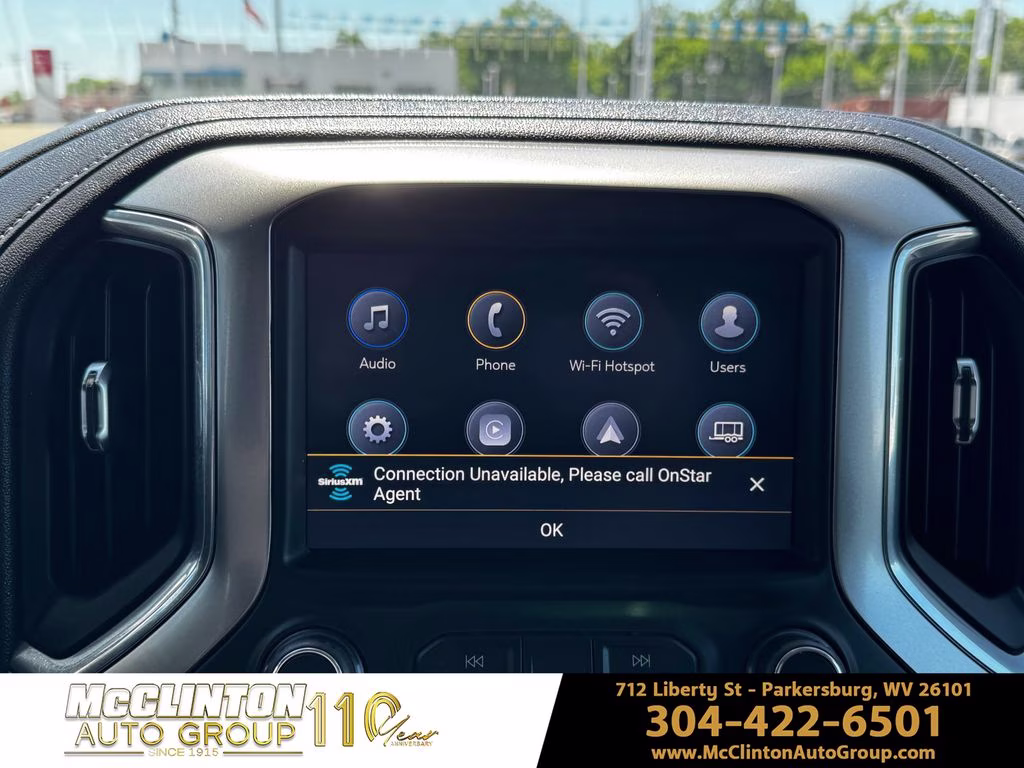 2021 Black Chevrolet Silverado 1500 LT Trail Boss 4X4 Truck