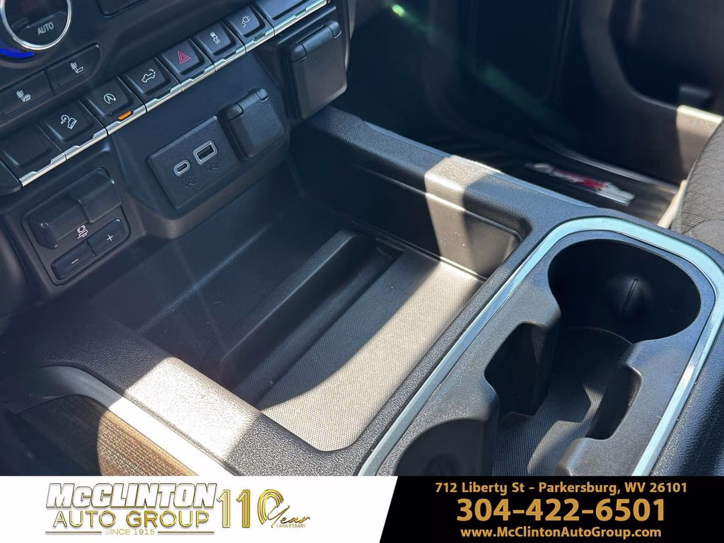 2021 Black Chevrolet Silverado 1500 LT Trail Boss 4X4 Truck