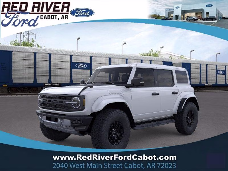 2026 Oxford White Ford Bronco Raptor 4X4 SUV