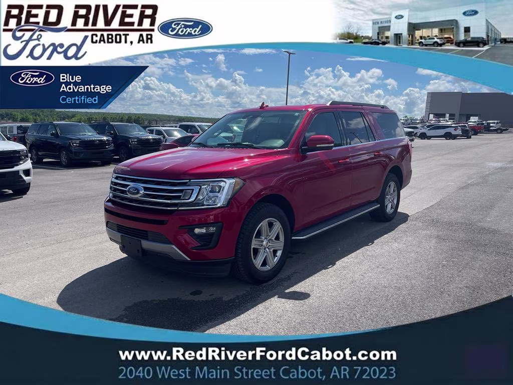2021 Rapid Red Met Tinted Cc Ford Expedition Max XLT RWD SUV