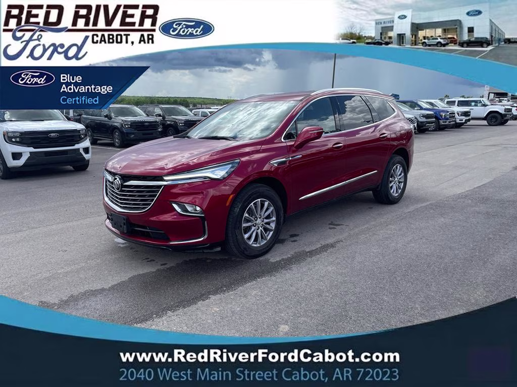 2024 Cherry Red Tintcoat Buick Enclave Premium AWD SUV