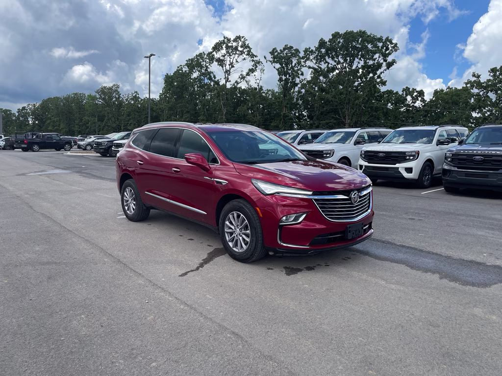 2024 Cherry Red Tintcoat Buick Enclave Premium AWD SUV