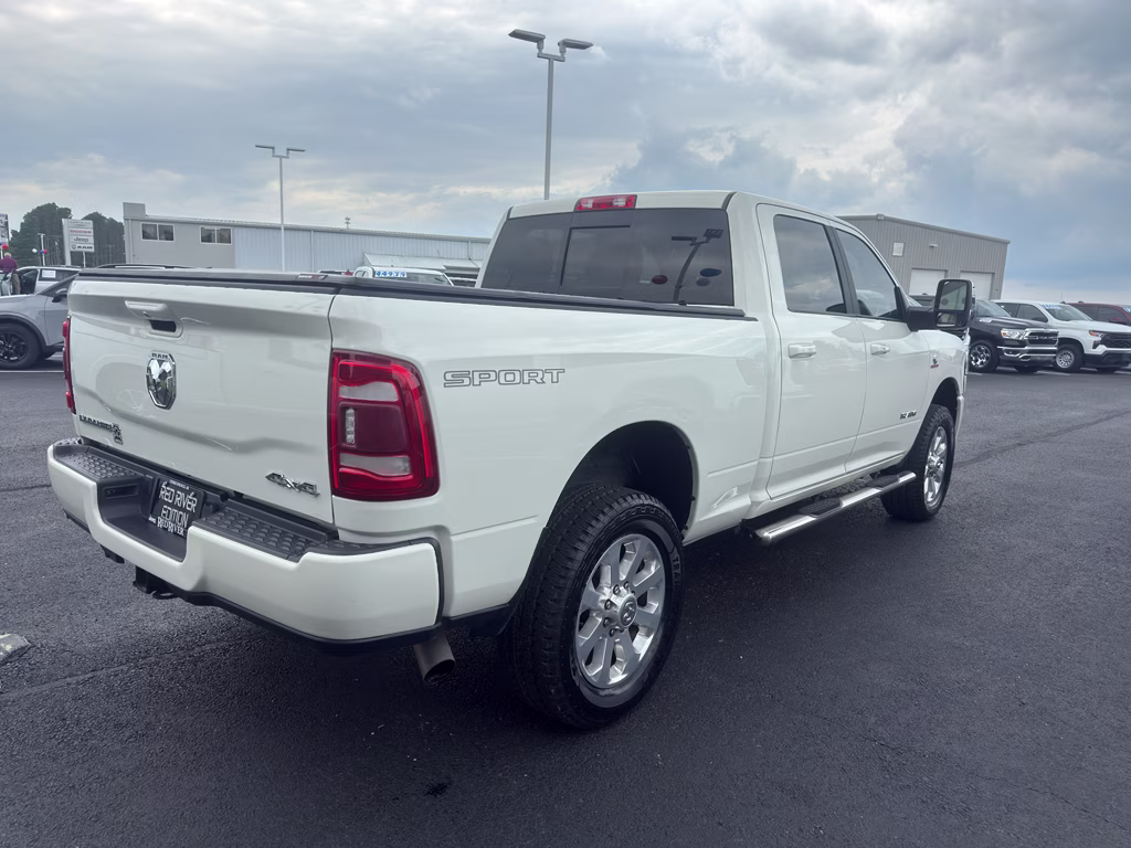2023 Pearl White Ram 2500 Laramie 4X4 Truck