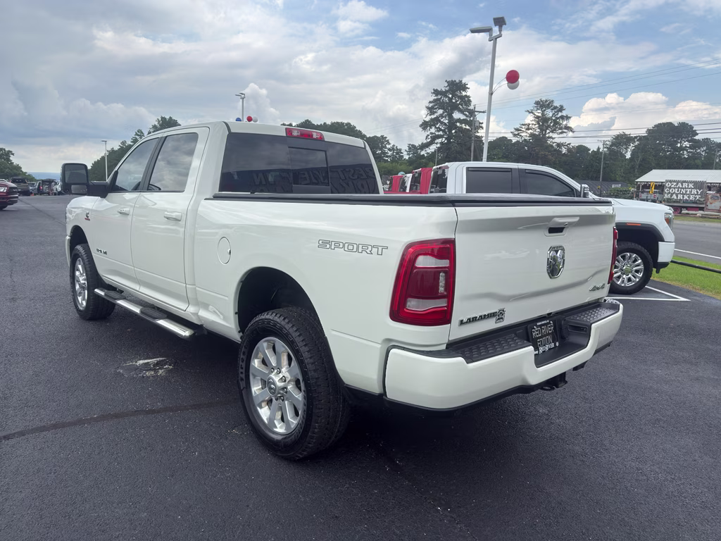 2023 Pearl White Ram 2500 Laramie 4X4 Truck