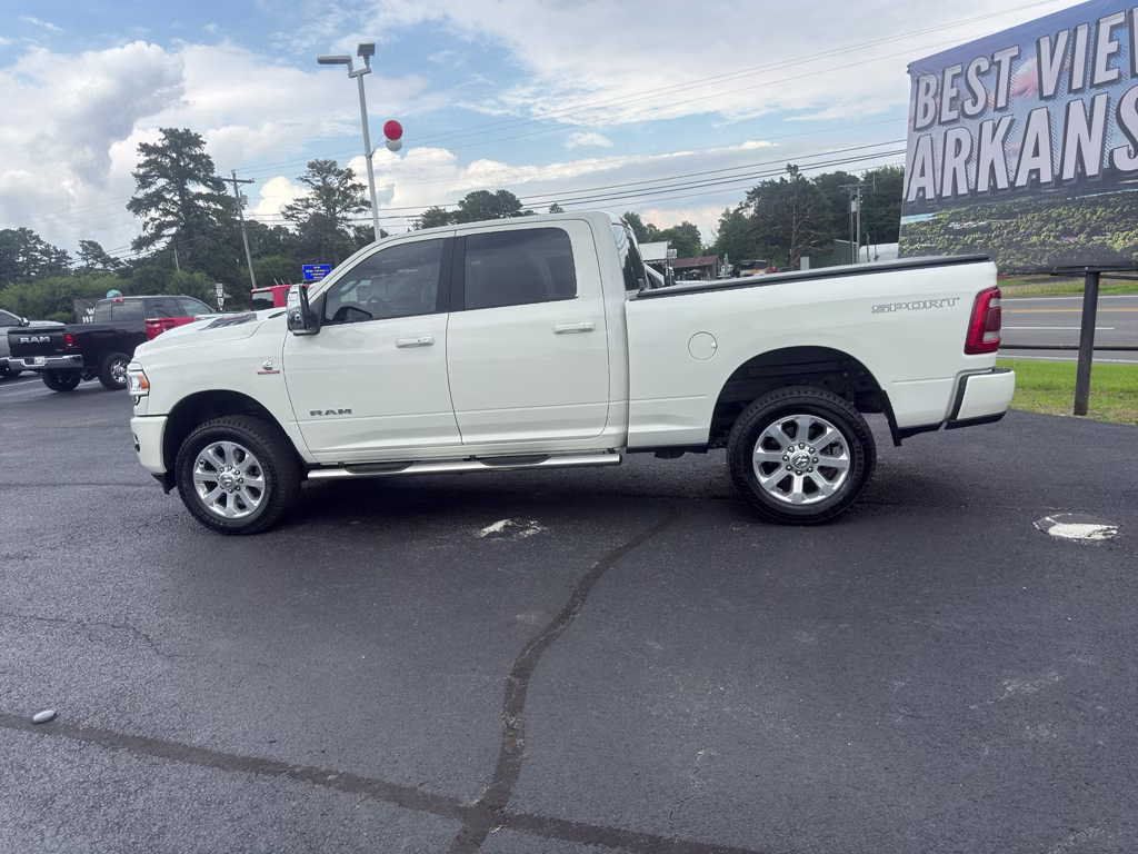 2023 Pearl White Ram 2500 Laramie 4X4 Truck