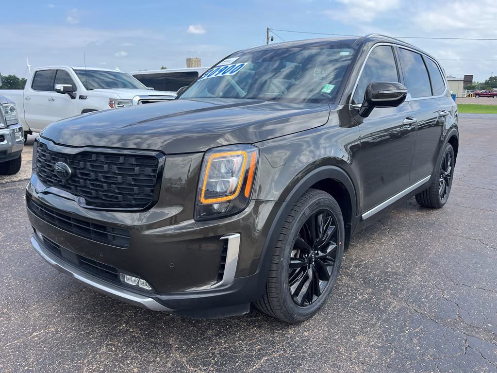 2021 Dark Moss Kia Telluride SX FWD SUV
