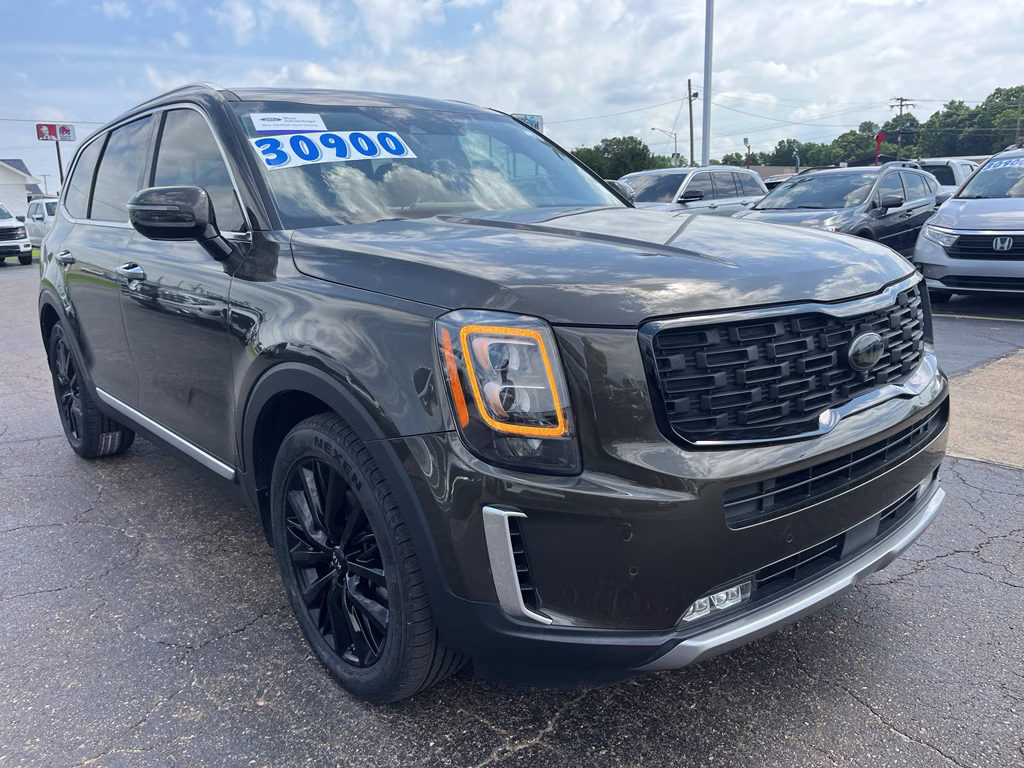 2021 Dark Moss Kia Telluride SX FWD SUV