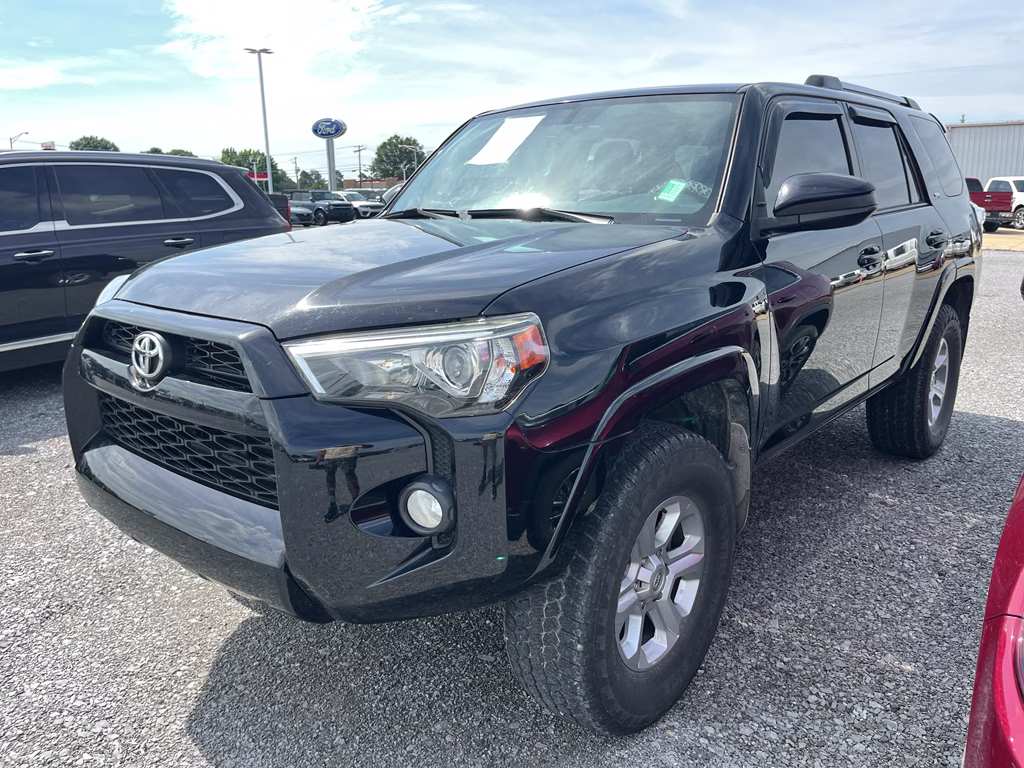 2019 Midnight Black Metallic Toyota 4Runner SR5 RWD SUV