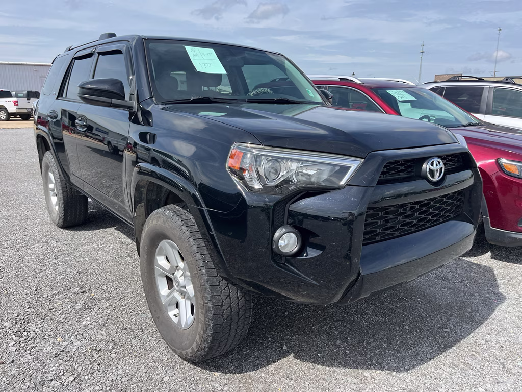2019 Midnight Black Metallic Toyota 4Runner SR5 RWD SUV