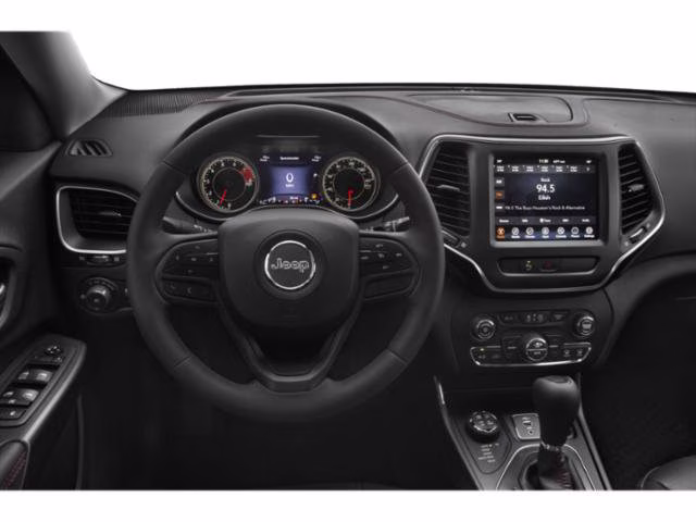 2019 Pearl White Pearlcoat Jeep Cherokee Trailhawk 4X4 SUV