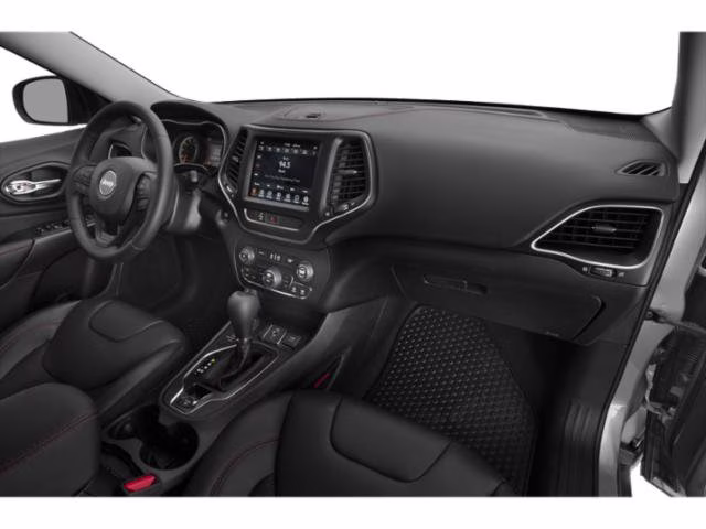 2019 Pearl White Pearlcoat Jeep Cherokee Trailhawk 4X4 SUV