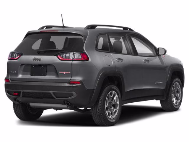 2019 Pearl White Pearlcoat Jeep Cherokee Trailhawk 4X4 SUV