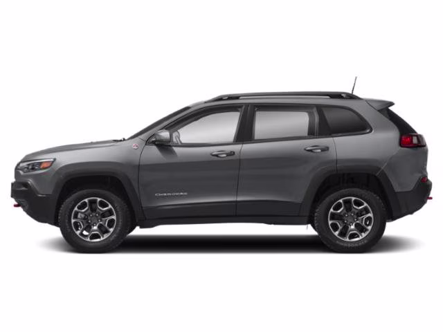 2019 Pearl White Pearlcoat Jeep Cherokee Trailhawk 4X4 SUV
