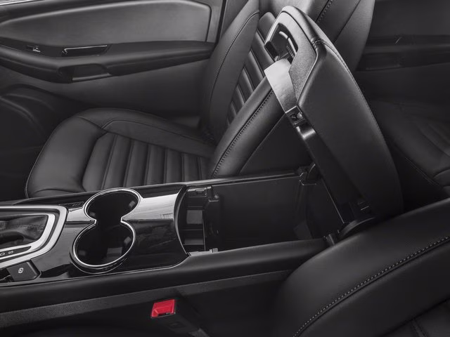 2018 Ingot Silver Ford Edge Titanium FWD SUV