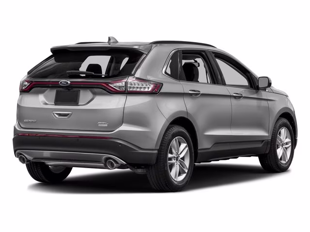 2018 Ingot Silver Ford Edge Titanium FWD SUV