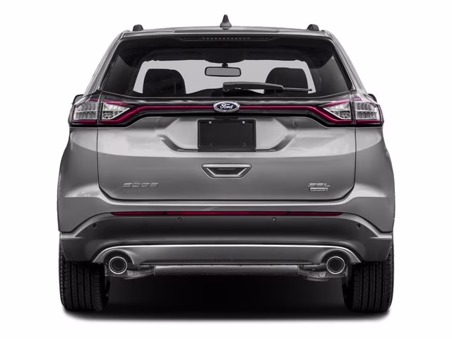 2018 Ingot Silver Ford Edge Titanium FWD SUV