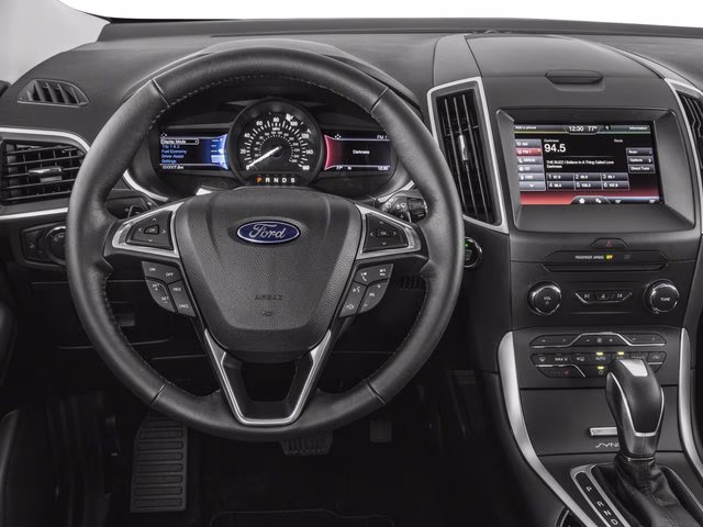 2018 Ingot Silver Ford Edge Titanium FWD SUV