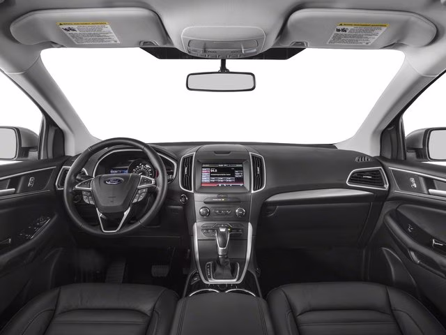 2018 Ingot Silver Ford Edge Titanium FWD SUV