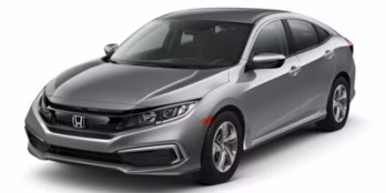 2019 Gray Honda Civic LX FWD Sedan