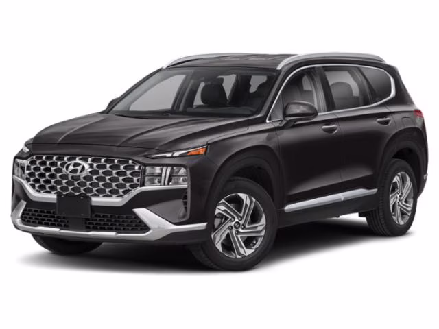 2021 Portofino Gray Hyundai Santa Fe SEL FWD SUV