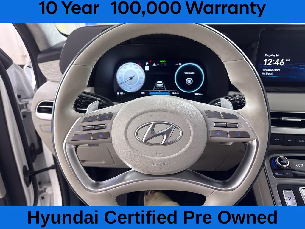 2023 Hyper White Hyundai Palisade Calligraphy FWD SUV