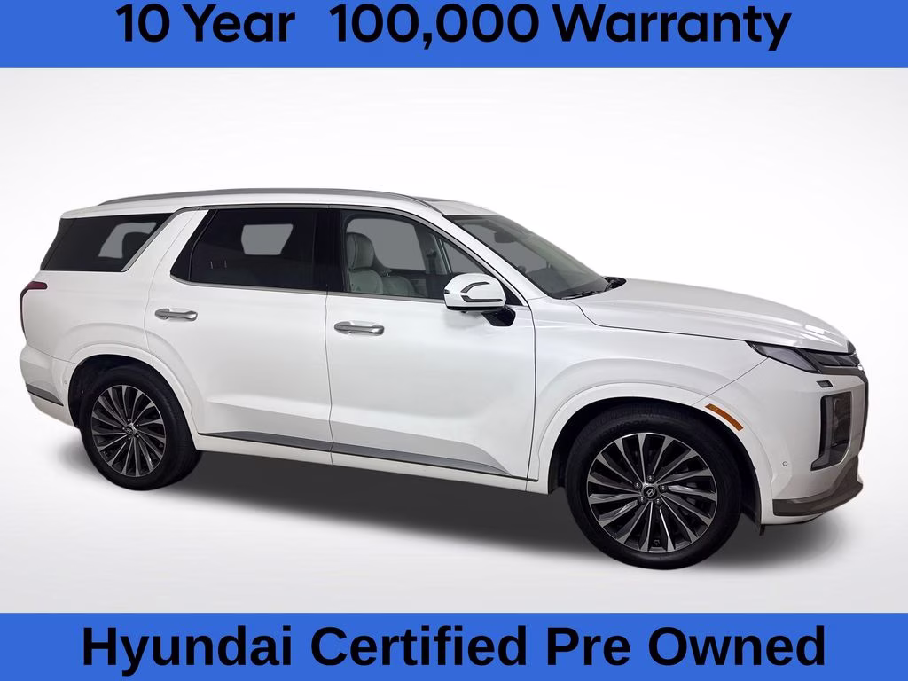 2023 Hyper White Hyundai Palisade Calligraphy FWD SUV