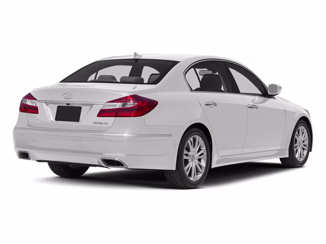 2014 Casablanca White Hyundai Genesis 5.0 R-Spec RWD Sedan