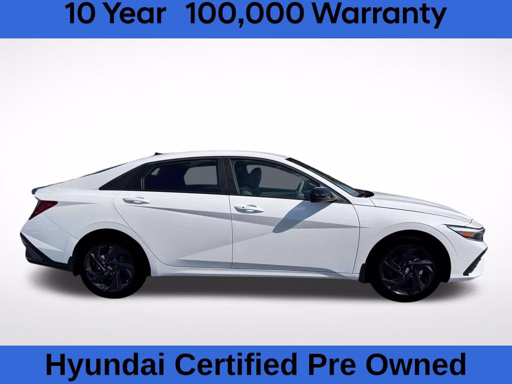 2026 Serenity White Pearl Hyundai Elantra SEL Sport FWD Sedan