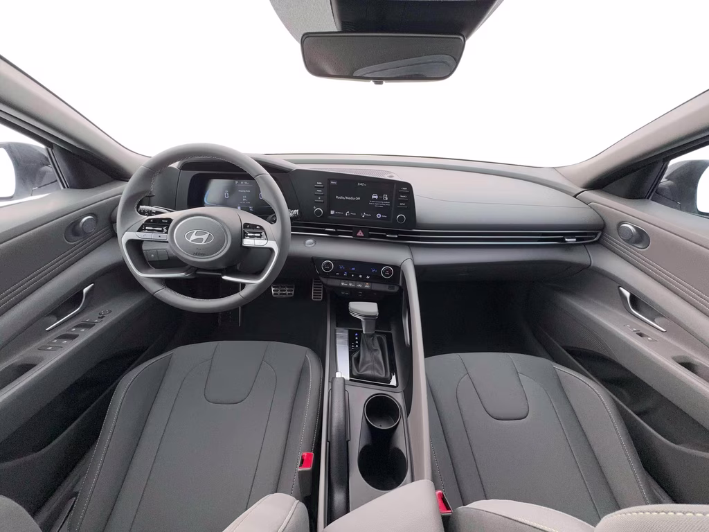 2026 Serenity White Pearl Hyundai Elantra SEL Sport FWD Sedan