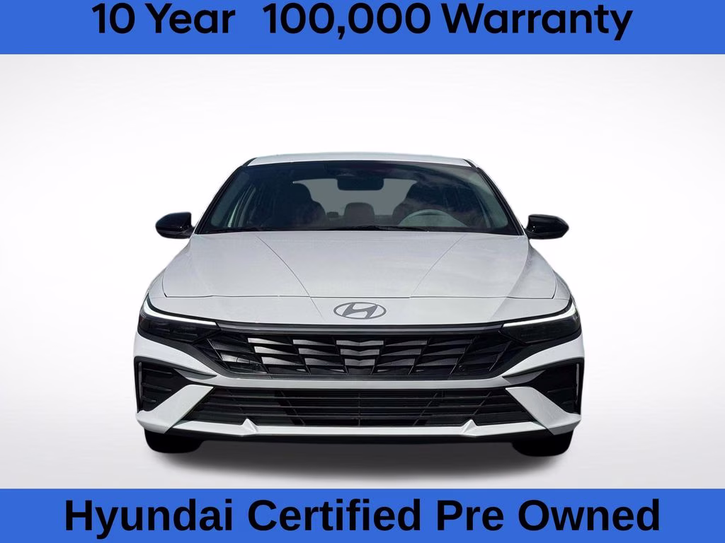 2026 Serenity White Pearl Hyundai Elantra SEL Sport FWD Sedan