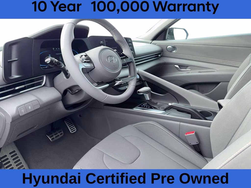 2026 Serenity White Pearl Hyundai Elantra SEL Sport FWD Sedan