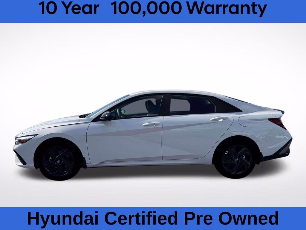 2026 Serenity White Pearl Hyundai Elantra SEL Sport FWD Sedan