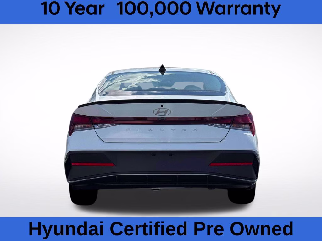 2026 Serenity White Pearl Hyundai Elantra SEL Sport FWD Sedan