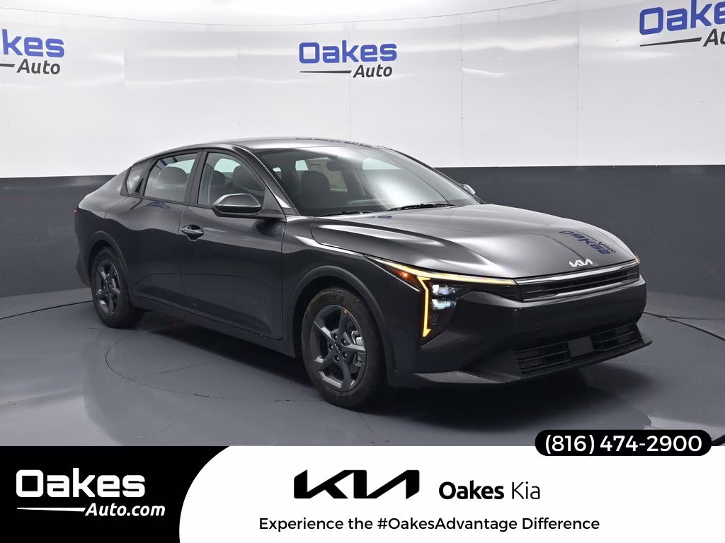 2026 Interstellar Gray Kia K4 LXS FWD Sedan