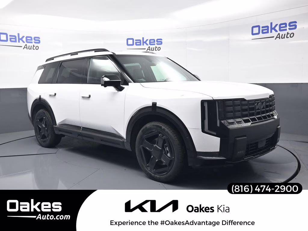 2027 Glacial White Pearl Kia Telluride Hybrid X-Line SX AWD SUV