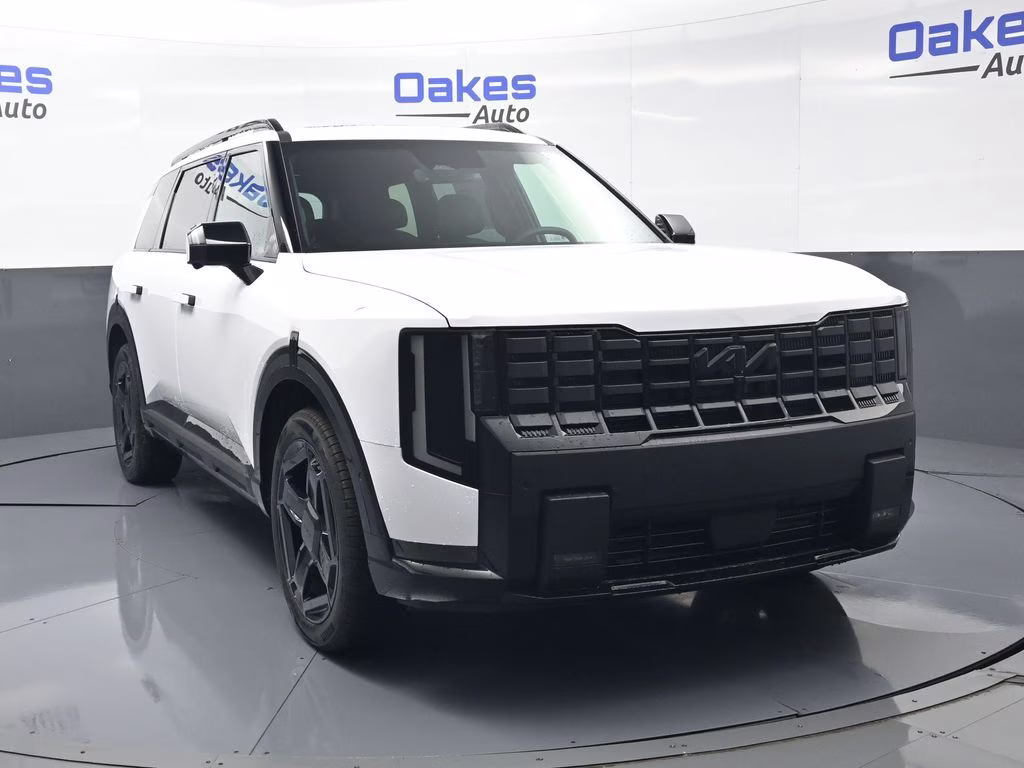 2027 Glacial White Pearl Kia Telluride Hybrid X-Line SX AWD SUV