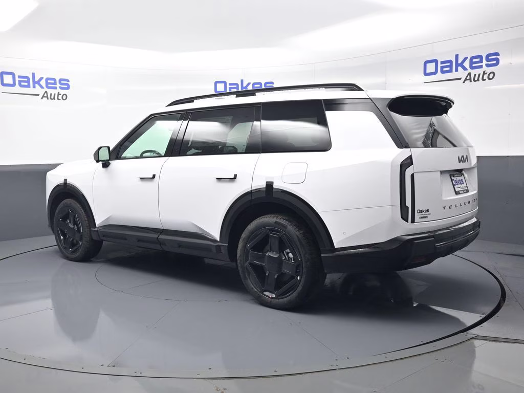 2027 Glacial White Pearl Kia Telluride Hybrid X-Line SX AWD SUV