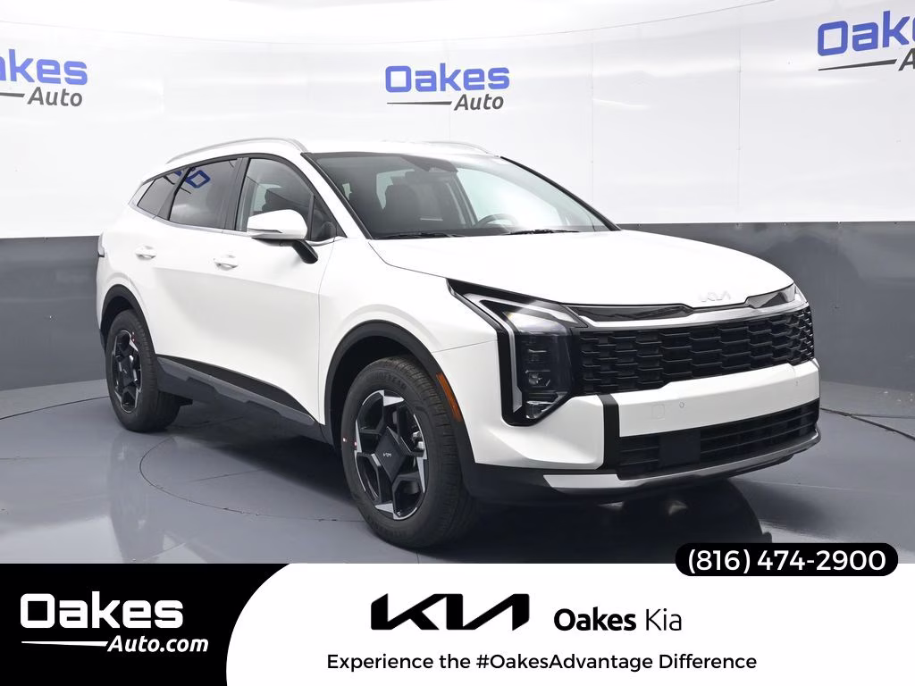 2026 Snow White Pearl Kia Sportage Hybrid EX AWD SUV