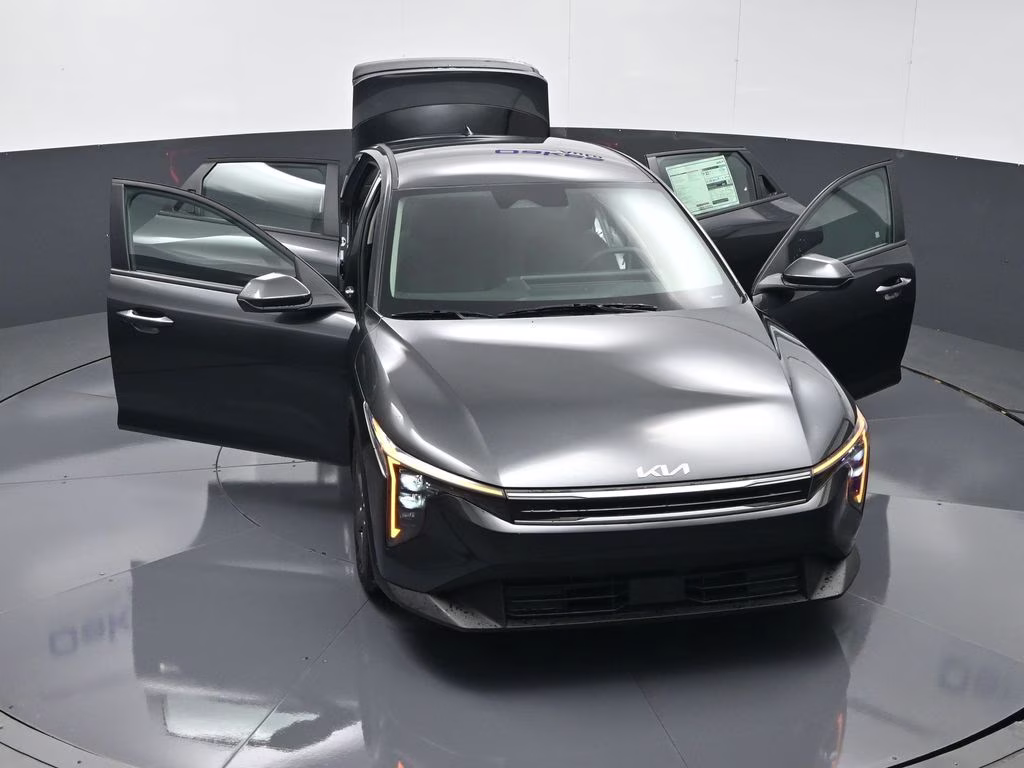 2026 Interstellar Gray Kia K4 LXS FWD Sedan