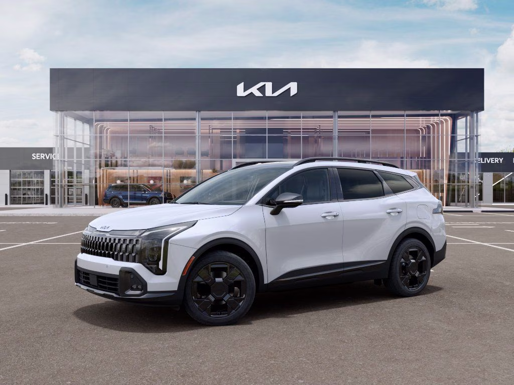 2026 Glacial White Pearl Kia Sportage X-Line AWD SUV