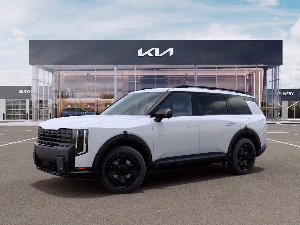 2027 Glacial White Pearl Kia Telluride Hybrid X-Line SX AWD SUV